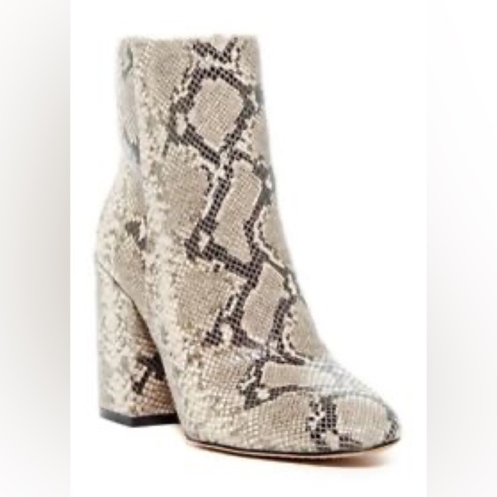 Vince Camuto Snakeskin Booties